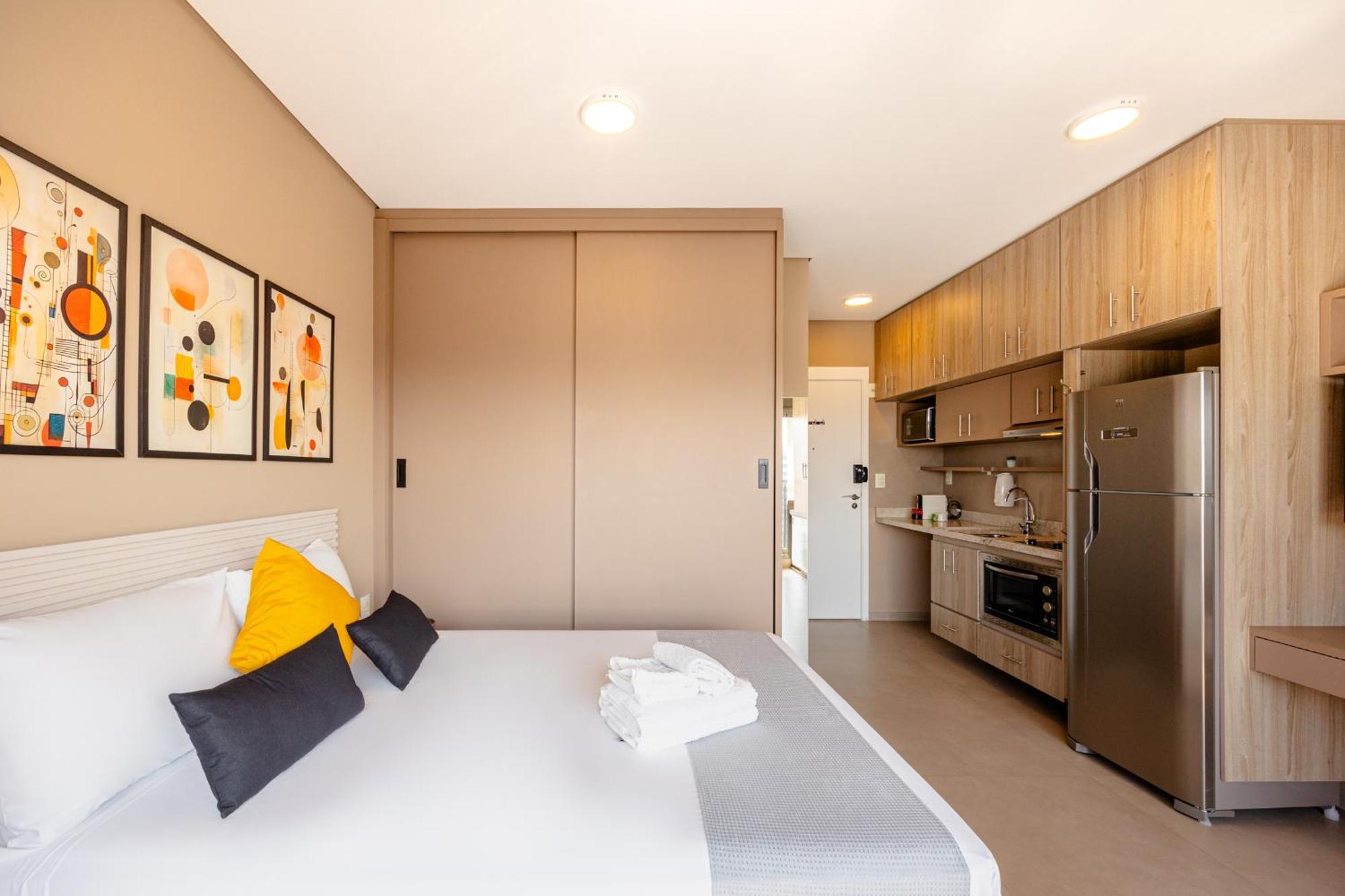 Easy Star - Lindo No 24° Andar Com Vista Livre - Il01i Apartment Sao Paulo