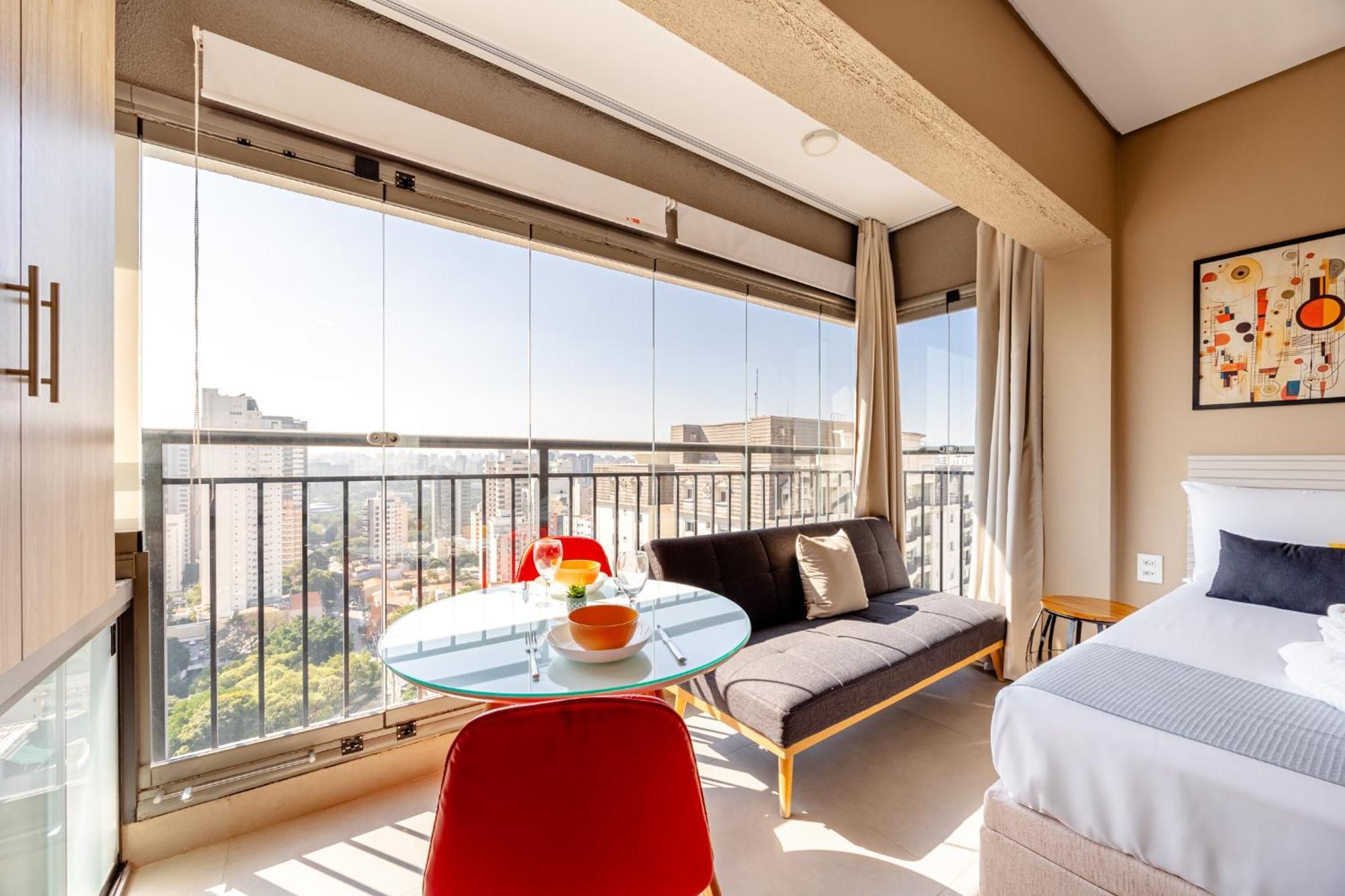 Apartment Easy Star - Lindo No 24° Andar Com Vista Livre - Il01i Sao Paulo